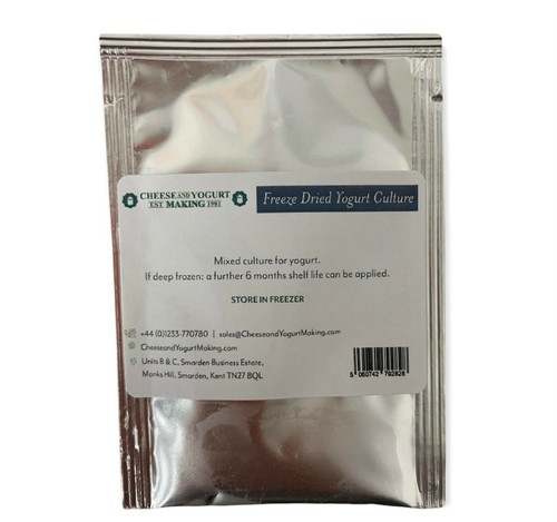 Yogurt culture sachet to - yogurt,