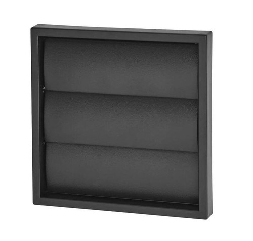 Extractor fan vent cover black - cover,