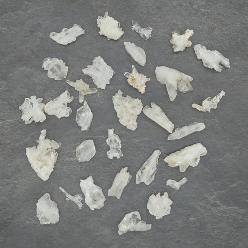 Small faden quartz clusters - faden,