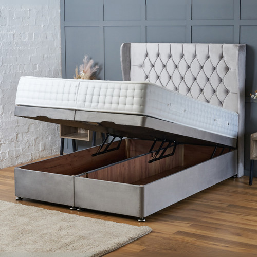 Ottoman bed divan - bed, end