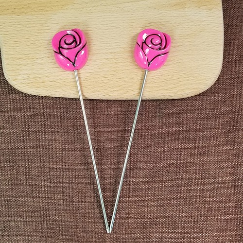Long needle for testing - needle, cake
