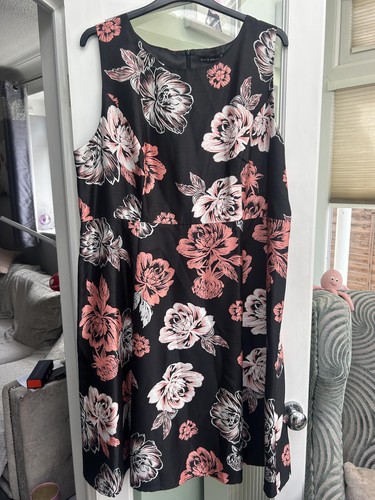 David emanuel black floral - emanuel,
