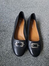 TU Comfort Black Ladies Shoes Size UK 5(38)New