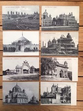 Postcard Scenes Of Lucknow India British Raj Indian Mutiny 
