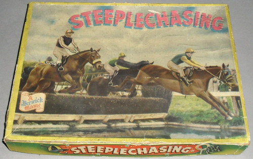 Steeple chasing board game - steeple,