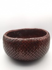 Japanese Ikebana Woven Basket