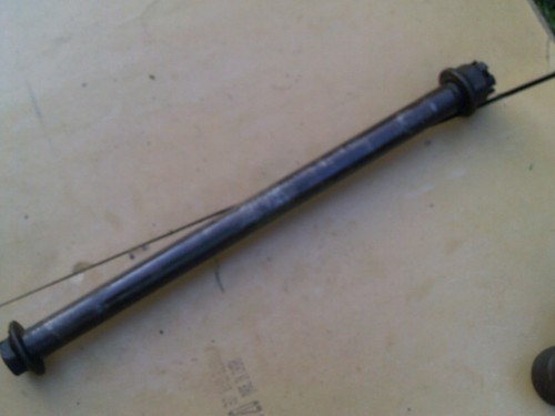 Honda cb250n cb400n rear - honda,