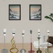 MODERN METAL STICK TABLE LAMP BASE FOR BEDROOM & BEDSIDE LIGHTING UK