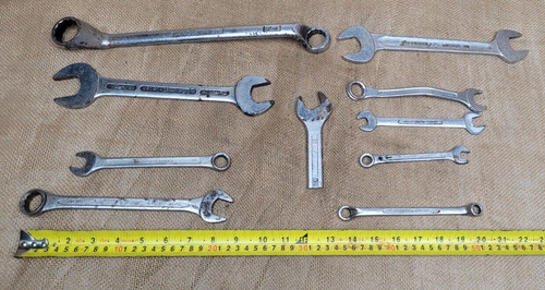 Spanners job lot includes - job,