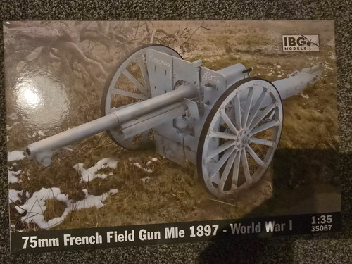 Ibg 75mm french field gun - -,