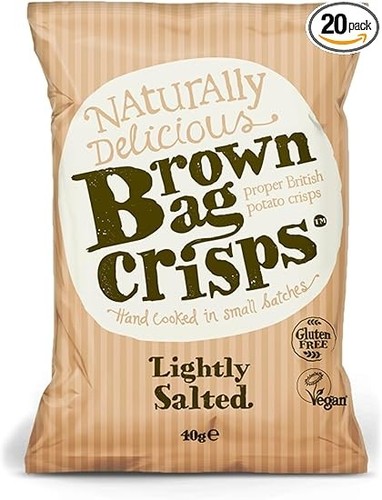 Brown bag retail lightly - brown,