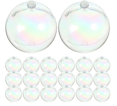 20pcs clear christmas - clear, hanging