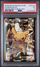 Pikachu XY124 PSA 5 Black Star