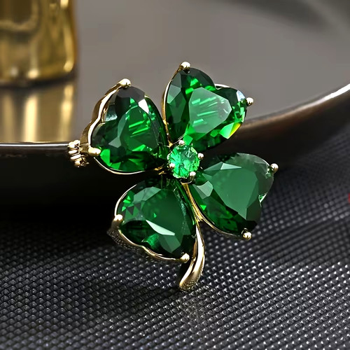 Lucky four leaf clover irish - four,