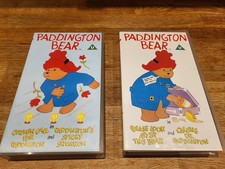 Paddington Bear VHS Bundle x2