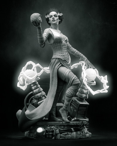 Frankensteins bride unpainted - frankensteins,