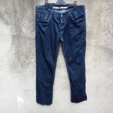 Evisu dark blue denim jeans