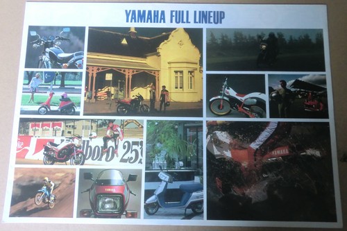 1984 yamaha line - yamaha,