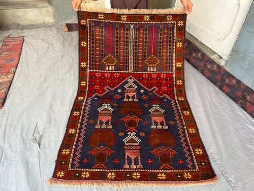 8 vintage afghan - x,