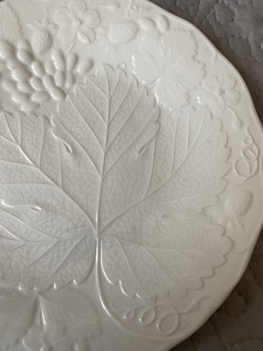 Vintage plate white - plate,