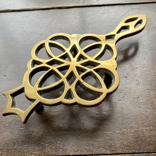 Victorian style brass handled - brass,