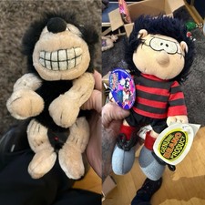Dennis & Gnasher Soft Toy x2