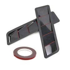 Black 2-in-1 Car Hood Vent
