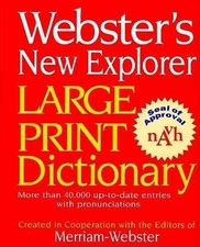 Webster's New Explorer Large