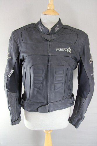 Rst black leather biker - rst,