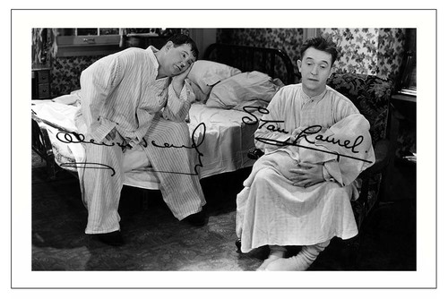 Laurel hardy signed - hardy,