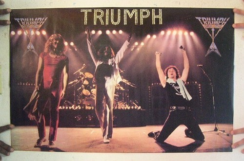 Triumph poster concert shot - poster,