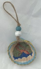 Hanging Shell Hand-Decorated