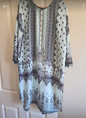 Women mint colour printed - women’s,