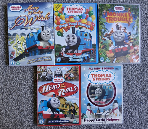 Thomas friends dvd bundle - friends, 5