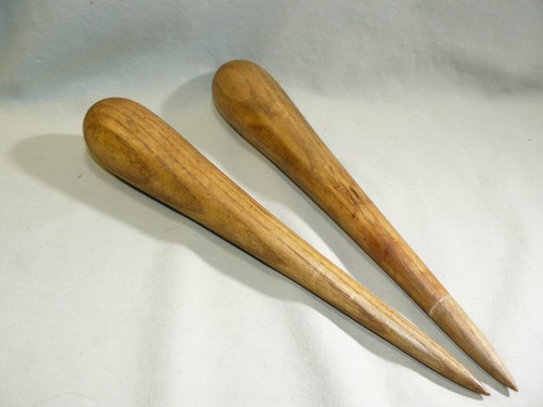 Pair wooden fids for - of,