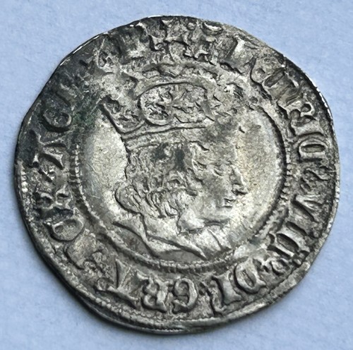 1509 henry viii - henry, silver
