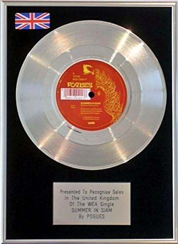 The pogues platinum disc - platinum,