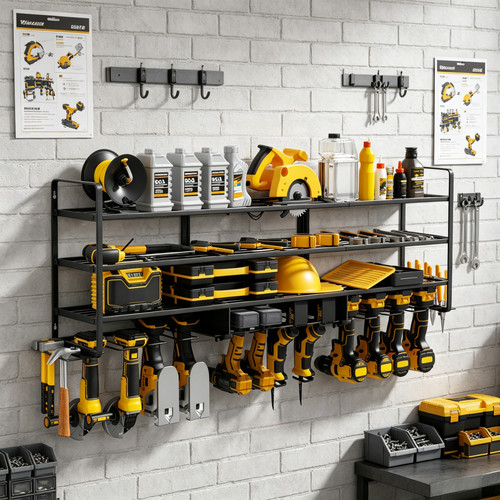 Large power tool organizer - tool,