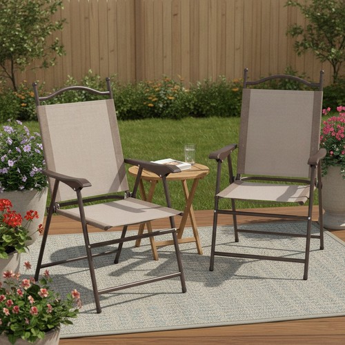 Folding garden chairs - chairs, set