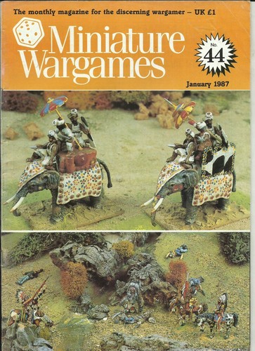 Miniature wargames magazine - wargames,