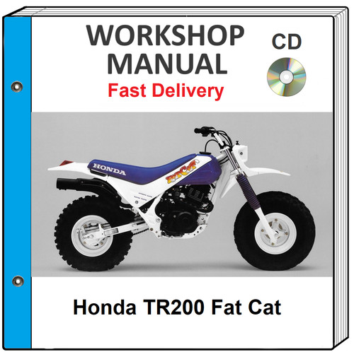 Honda tr200 fat cat service - cat,