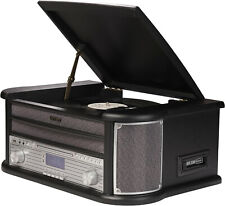 Record Player CD Cassette DAB+ Radio USB Recording Bluetooth Denver 9-in-1 MRD51