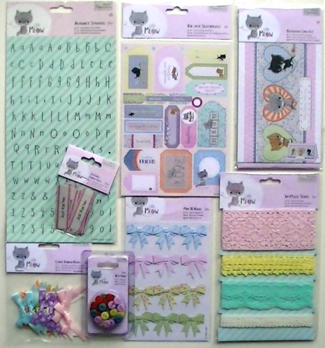 Papermania little meow - papermania, cat