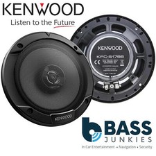 Kenwood 6.5" 17cm 600 Watts a Pair 2 Way Van Shelf Dash Door Car Speakers