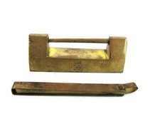 Vintage Chinese Brass Lock