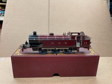 DARSTEAD O GAUGE STEAM LOCOMOTIVE 2-6-2T NZR RAILWAY RED 3 RAIL WORKING READ