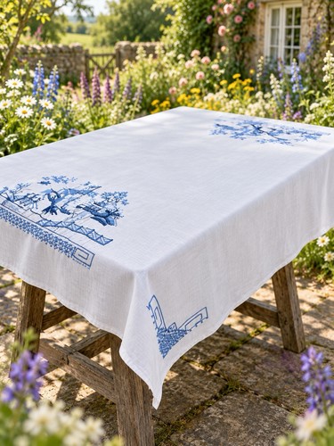 Vintage hand embroidered old - vintage,