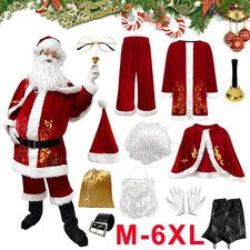 Men Cosplay Santa Claus