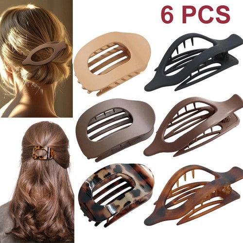 Pcs hair claw clips - 6,