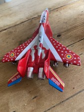 Diecast MIG 29 Fighter Jet 20cm Pull Back & Go Lights & Sound Keycraft RRP £26